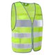 thumbnail image 4 of Chaleco de seguridad reflectante amarillo, chaleco de construcción brillante con tiras reflectantes, tela de transpirable, chaleco de visibi Yotijar Chaleco de seguridad reflectante amarillo, 4 of 10