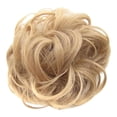thumbnail image 2 of Human Hair Bun Messy Bun Hair Piece Extension Scrunchie Donut Hairpiece for Women, Natural Realistic Ponytail Hair Accessories for Everyday, Party, Halloween, Cosplay, Masquerade, Makeup Organizers, 2 of 5