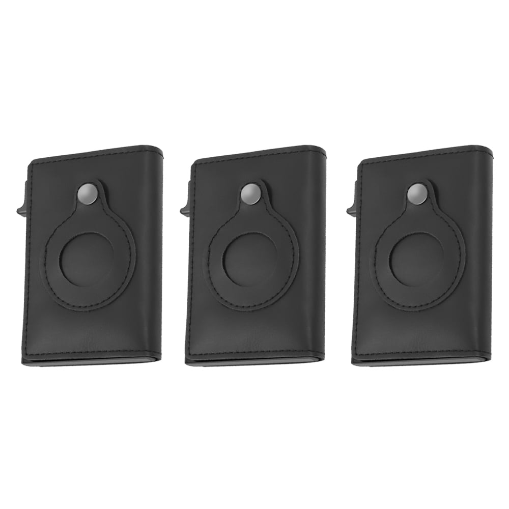 Ultra thin card clip wallet Men's popup wallet with ID card window