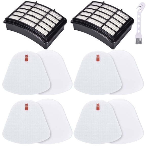 Vacuum Filter Replacement for Shark Navigator Lift Away Deluxe NV350 NV351 NV352 NV355 NV356E NV360 NV370 UV440 UV540 CU500 ZU503AMZ Models, Parts XFF350 & XHF350, 2 + 4 Pack Filters