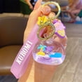 thumbnail image 1 of LLavero de Anime Sanrio Kawaii con flotador de aceite, colgante de coche con melodía de Hello Kitty, regalo pequeño para pareja Fivean unisex, 1 of 2
