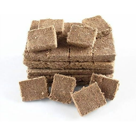 KAMaster 48 Squares Starter Blocks for Big Green Egg,Fire Starter Squares Waterproof Easy Fire Charcoal Starter Perfect for Barbecue Grills, BGE, Kamado Joe,Smokers, Wood Stove$$Garden & Patio