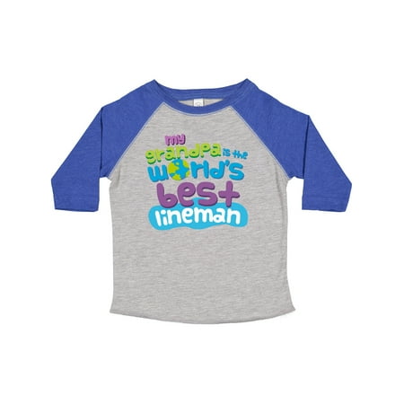 

Inktastic Lineman Grandpa Gift Toddler Boy or Toddler Girl T-Shirt