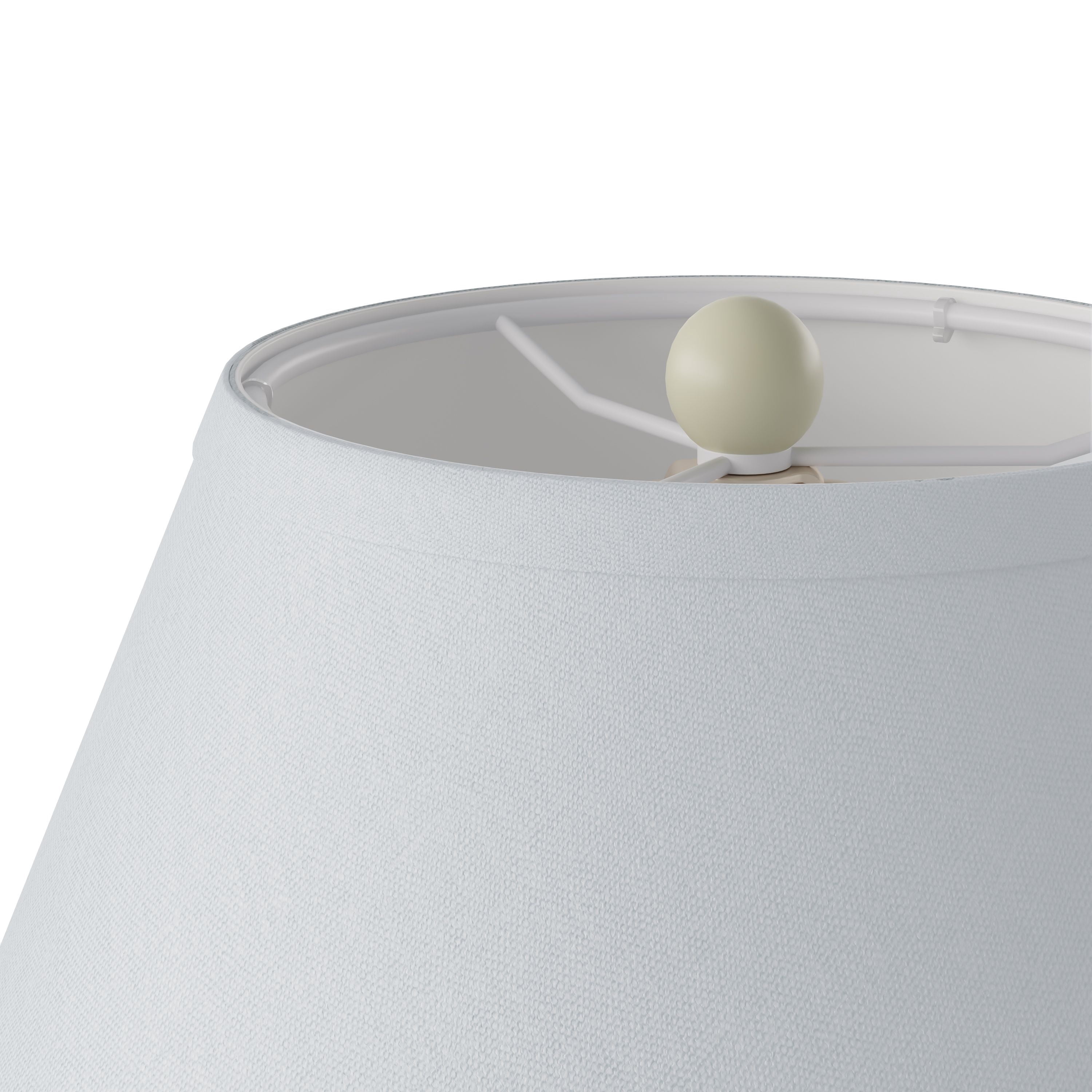 Mainstays 58 in Greige Floor Lamp with Fabric Shade