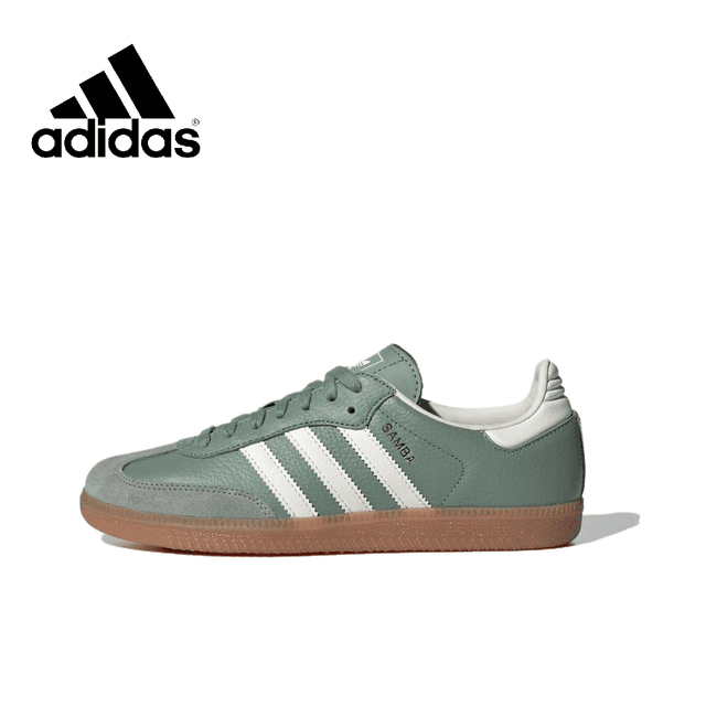 Zapatillas de tabla informales de caña baja neutras Adidas Original Samba en color blanco