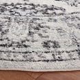 thumbnail image 3 of SAFAVIEH Tulum Arturas Traditional Area Rug, 6'7" x 6'7" Round, Ivory/Black, 3 of 8