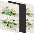 thumbnail image 5 of humcustom 28" x 40" Burlap Floral Garden Flag, Welcome Spring Summer, 5 of 5