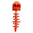 thumbnail image 2 of 29.5" Spinosaurus Plush Dino Outfit, Outfit Halloween Fun Dinosaur Skeleton Plush Costume with Spine Extension for Parties, Wearable Dino Skeleton Plush (Orange), 2 of 6
