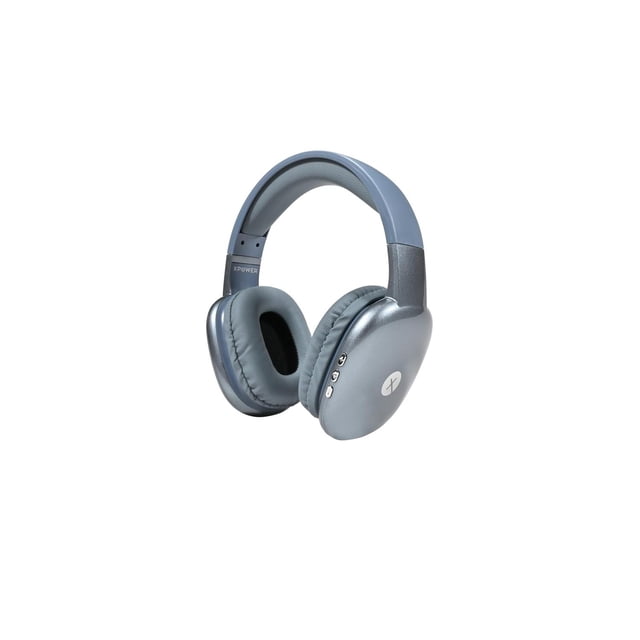 Audífonos De Diadema Inalámbricos XPOWER Azul con Bluetooth y Botones Multifunción