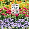 thumbnail image 3 of Eveokoki Welcome To My Garden Sign with Stake, Welcome Decoration Yard Art Decor, Indoor Outdoor Decorative Aluminum Lawn Ornament for Yard Pathway Patio Backyard, 3 of 6