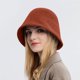 thumbnail image 4 of Sombreros de invierno para mujer, gorro de lana cálido, gorro de punto de oso para mujer, gorro de mujer, 4 of 4