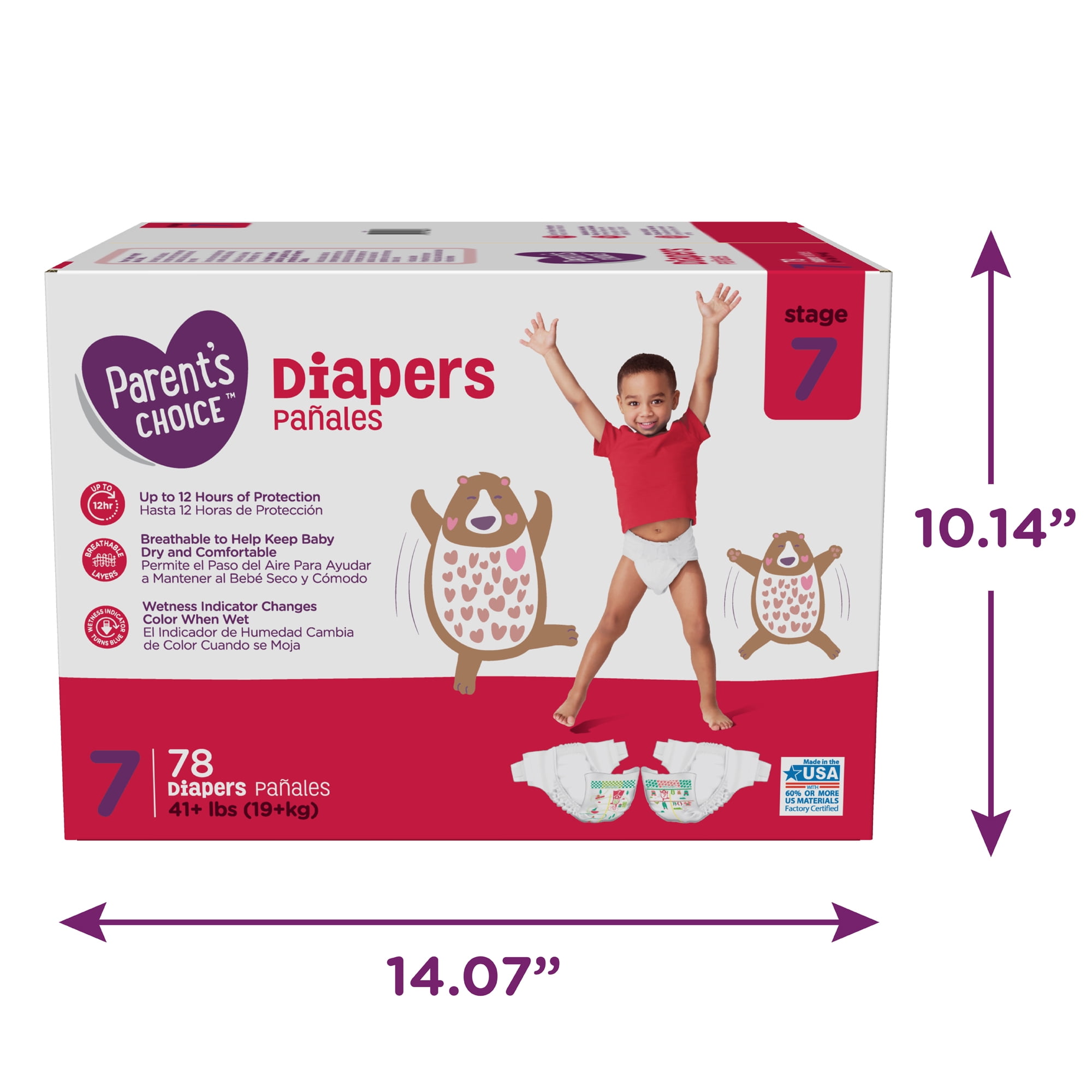 parents choice diapers size 7 reviews