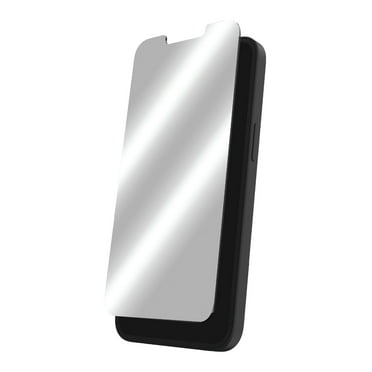 onn. Mirror Glass Screen Protector for iPhone 16e / iPhone 14 / iPhone 13 / iPhone 13 Pro - Mirror Finish