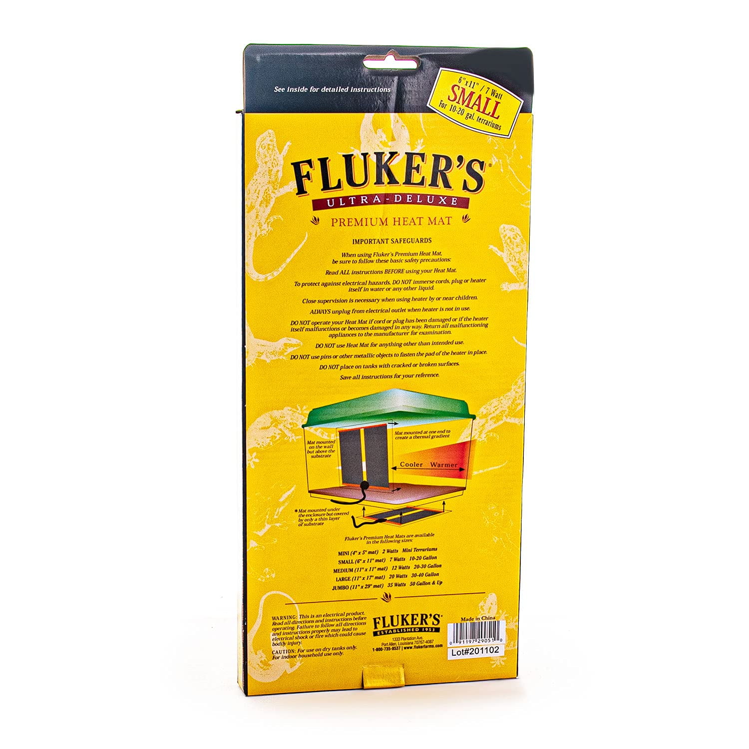 Fluker's heat mat hotsell