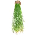 Coolmade 6pcs Artificial Vines Fake Greenery Garland Willow Leaves with ...
