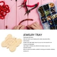 thumbnail image 4 of Bracelet Display Plate, Bracelet Display Tray Compact 3pcs Delicate Solid Wood Decorative  For Dressing Table For Bedroom, 4 of 8