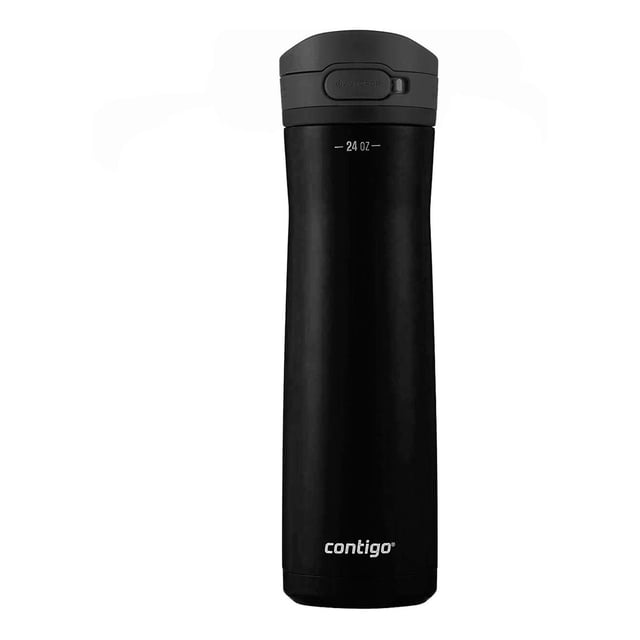 Botella Contigo Deportiva Vaso Agua Plastico 24 Oz Autopop Contigo Jackson Autopop Chill SS 2.0 Negro Licorice