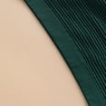 thumbnail image 6 of Voska Women's Strapless Bandeau Bra Seamless Bralette Soft Stretchy Non-Padded Wireless Tube Top Bras Dark Green 32, 6 of 7