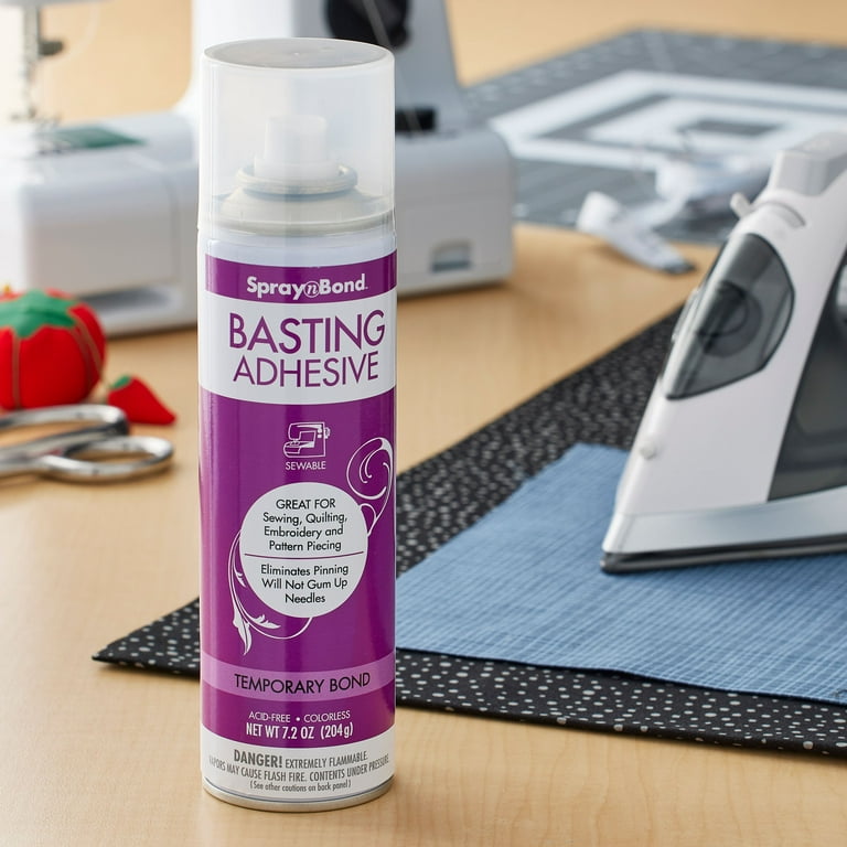  SpraynBond Quilt Basting Adhesive Spray, 7.2 Oz - 2 Pack :  Arts, Crafts & Sewing
