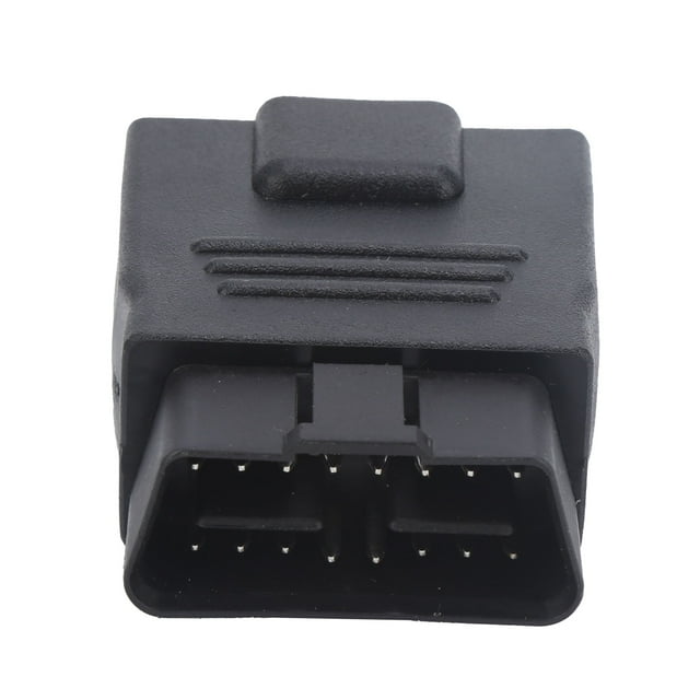 Obd2 Cable Adapter Obd2 Connector Diagnostic Line Plug 16pin Full Power Adapter 16Pin OBD2 Plug Adapter Male To Female ABS Plastic Code Reader Fault Check OBD Connector