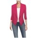 thumbnail image 1 of Blazer de moda para mujer, cuello vuelto, manga larga, abrigo informal, cárdigan, blusa, abrigo para mujer, 1 of 7