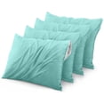 thumbnail image 1 of Protectores de almohada Utopia Bedding, impermeables, tamaño king, 4 unidades, 1 of 7