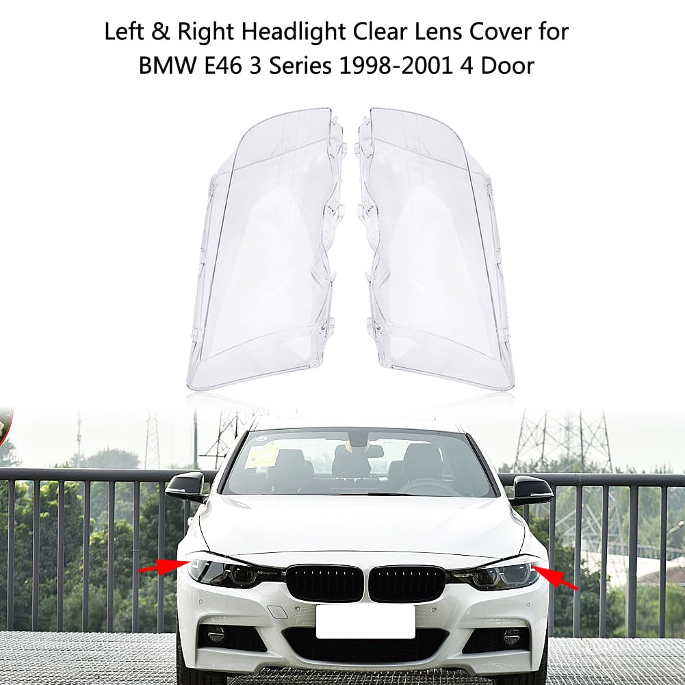 NEW BMW E46 325i 330i 330Xi Headlight Lens Left Plastic