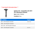 thumbnail image 2 of Ignition Coil - Compatible with 2007 - 2013 Mitsubishi Outlander 2008 2009 2010 2011 2012, 2 of 2