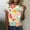 04 Multicolor, variant on Vintage Floral T Shirt Women Boho Flowers Graphic Tees Shirts Cute Wildflowers Shirt Summer Casual Short Sleeve Tops