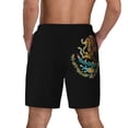 thumbnail image 2 of Mens Mexico Logo 2 in 1 Quick Dry Swim Trunks with Compression Liner Beach Shorts, 2 of 6