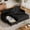 Black, variant on Walsunny Pull Out Sofa Bed, Corduroy Sleeper Sofa Bed with Reversible Chaise & Hidden Storage, Pull Out Couch, Big Sectionals for Living Room, Dark Gray