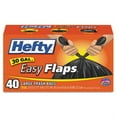 thumbnail image 2 of Easy Flap Large Trash Bags, Black, 30 Gallon, 40-Ct. - E2-7744, 2 of 2