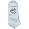 thumbnail image 4 of 120 Pairs Of Yacht & Smith Bulk Womens Ankle Socks Low Cut Ankle Socks Size 9-11 (White), 4 of 5