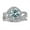 Blue, variant on Exquisite 2 Carat Moissanite Ring for Women S925 Sterling Silver Round Cut Diamond Ring Promise Fashion Luxury Suitable for Daily Wear Engagement Wedding Birthday Anniversar