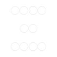thumbnail image 3 of Youkk 2pcs Chair Foot Ring Protector For Bar Stools Reliable Versatile And Durable white 60cm 5Set, 3 of 6