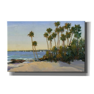 Epic Graffiti 'Distant Shore I' by Tim O'Toole, Canvas Wall Art, 40"x26"