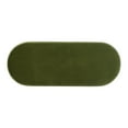 thumbnail image 7 of Jennifer Taylor Home Fuji 49" Upholstered Oval Storage Bench, Olive Green Performance Velvet, 7 of 7