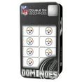thumbnail image 2 of MasterPieces Officially Licensed NFL Pittsburgh Steelers 28 Piece Dominoes Game for Adults, 2 of 3