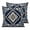 Dark Blue, variant on 18x18 Pillow Covers Set of 2, Navy Blue Brown Boho Throw Pillow Covers Decorative Couch Cushion Case, Vintage Geometric Southwestern Microfiber Square Pillowcases for Bedroom Car Living Room