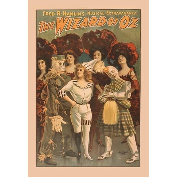 The Wizard of Oz- Fine Art Canvas Print (20" x 30")