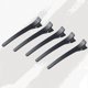 thumbnail image 4 of 12 pinzas para el pelo con diseño de pico de pato negro esmerilado, accesorios para el cabello para mujeres y niñas (negro), 4 of 7