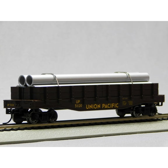 LIONEL HO SCALE UNION PACIFIC GONDOLA W/PIPE LOAD 2454120