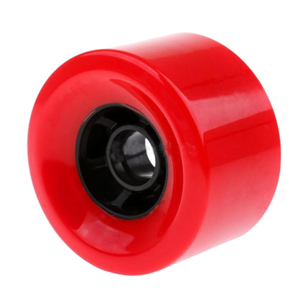 Rueda de patineta eléctrica profesional de crucero DIY para patinetas eléctricas Rojo