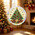 thumbnail image 5 of Christmas Tree DIY Acrylic Puzzle Suncatcher Festive Window Hanging Decoration - 7.87 Inch B, 5 of 6