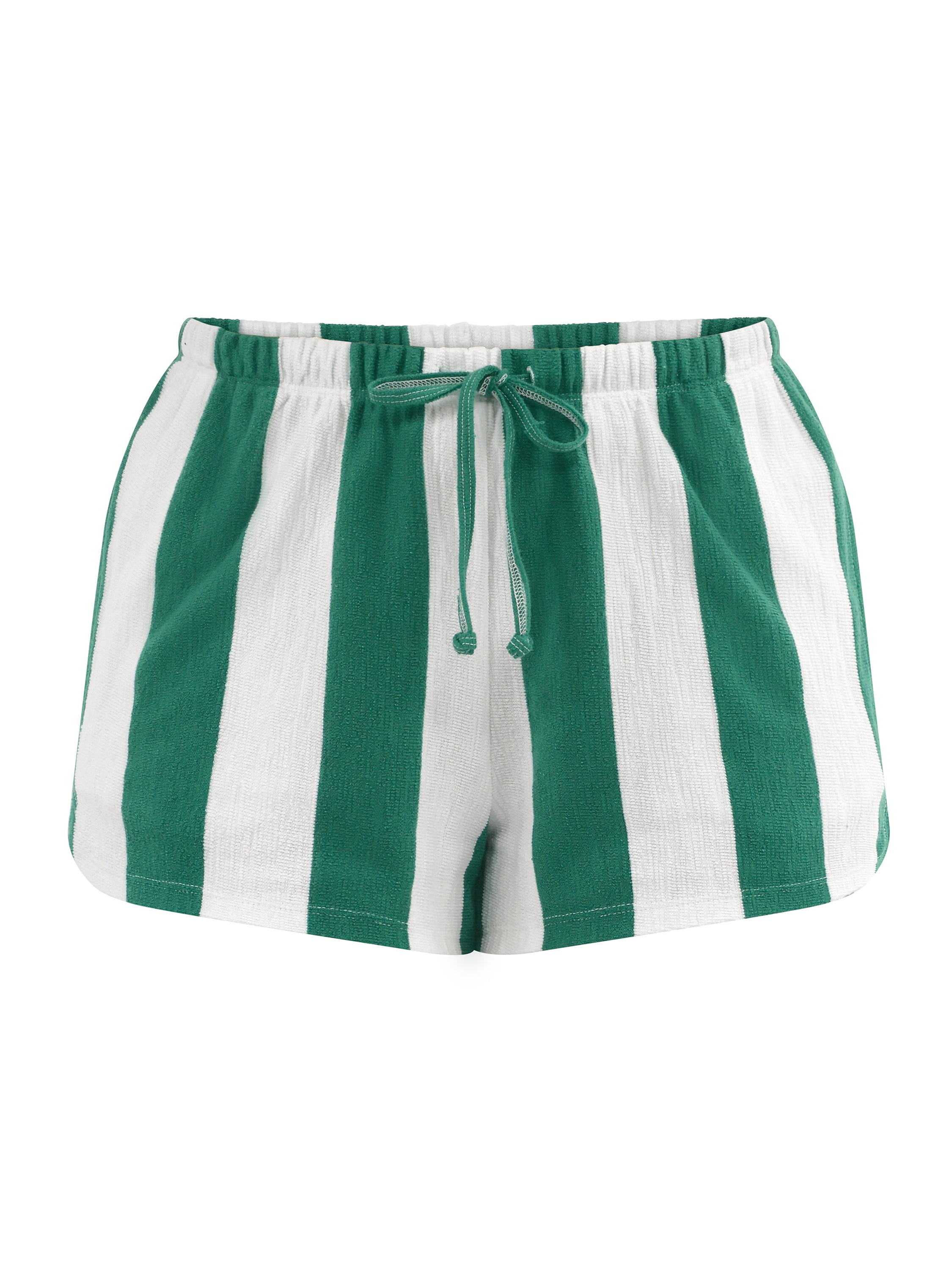 No Boundaries Striped Baja Shorts, 2.5'' Inseam, Women's