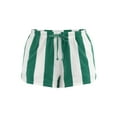 thumbnail image 5 of No Boundaries Striped Baja Shorts, 2.5'' Inseam, Women's, 5 of 5