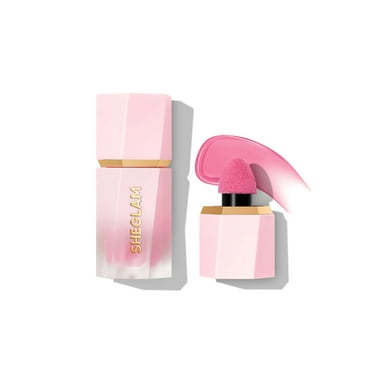 SHEGLAM Color Bloom Liquid Blush Makeup for Cheeks Matte Finish - Petal Talk