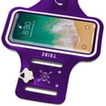 thumbnail image 2 of TRIBE Running Phone Armband Holder for iPhone 11, 11 Pro, 11 Pro Max, X, Xs, Xs Max, Xr, 8, 7, 6, Plus Sizes, Galaxy S20 ultra, S20, S10, S9, Plus Sizes and More. Adjustable Elastic Band, 2 of 6