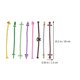 thumbnail image 2 of NUOLUX 27Ud Sujetadores De Cable En Material Flexible Para Mantener Ordenados Cables Y Audífonos, 2 of 8
