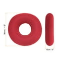 thumbnail image 2 of Uxcell Inflatable Seat Cushion 3 Pack Portable Donut Cushion Chair Seat Ring Pillow with Pump for Home Office Dark Blue Brown Red, 2 of 6